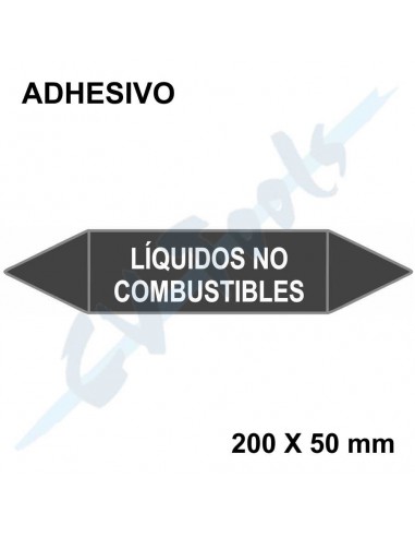 Adhesivos identificación tuberías UNE...