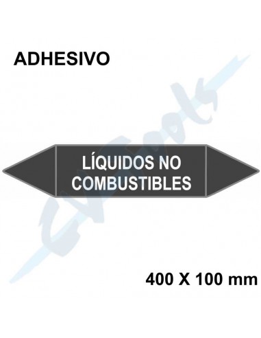 Adhesivos identificación tuberías UNE...